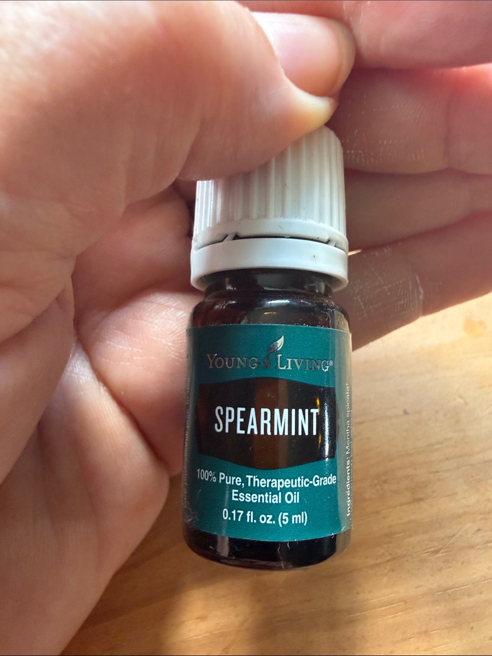 Young Living Spearmint 5ml Bottle - Unopened